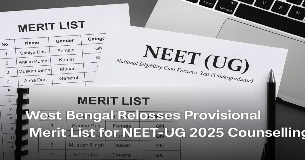 West Bengal NEET-UG Counselling 2025